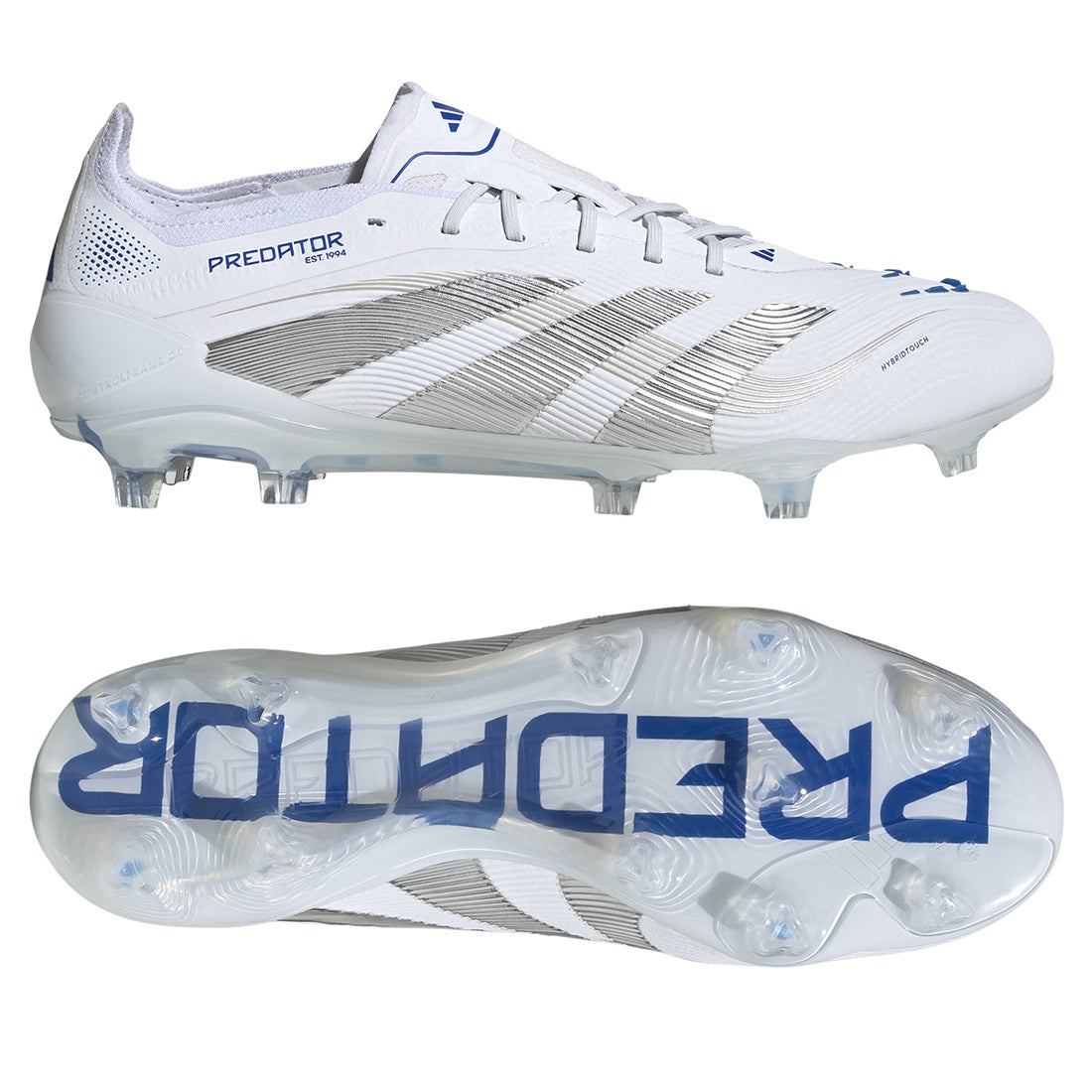 adidas アディダス プレデター ELITE FG(ホワイト×ブルー) NLH55