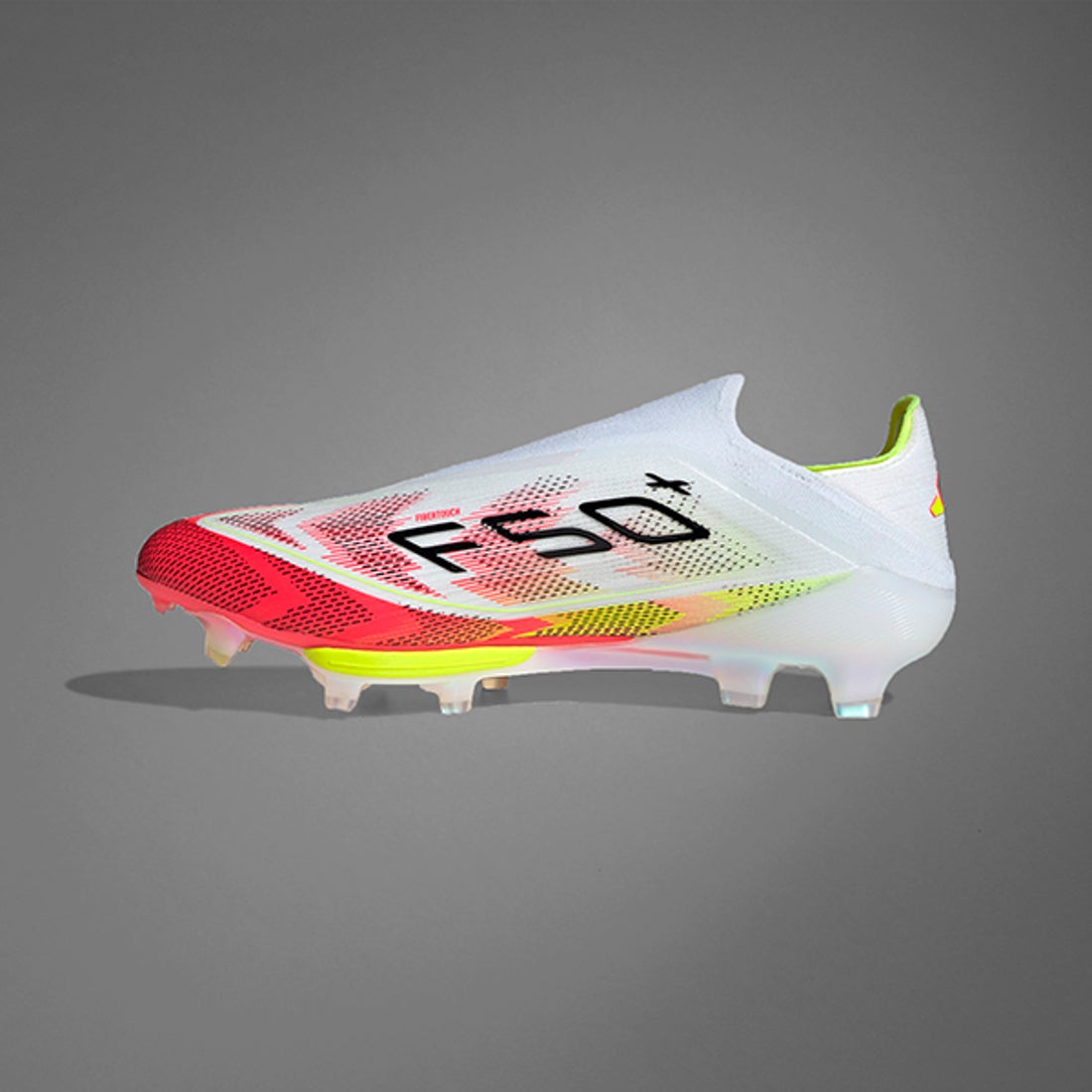 adidas アディダス F50 +FG(ホワイト/レッド/イエロー) IE1251