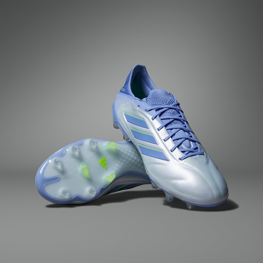 adidas アディダス コパピュア 3 ELITE FG(ブルー×ブルー×イエロー