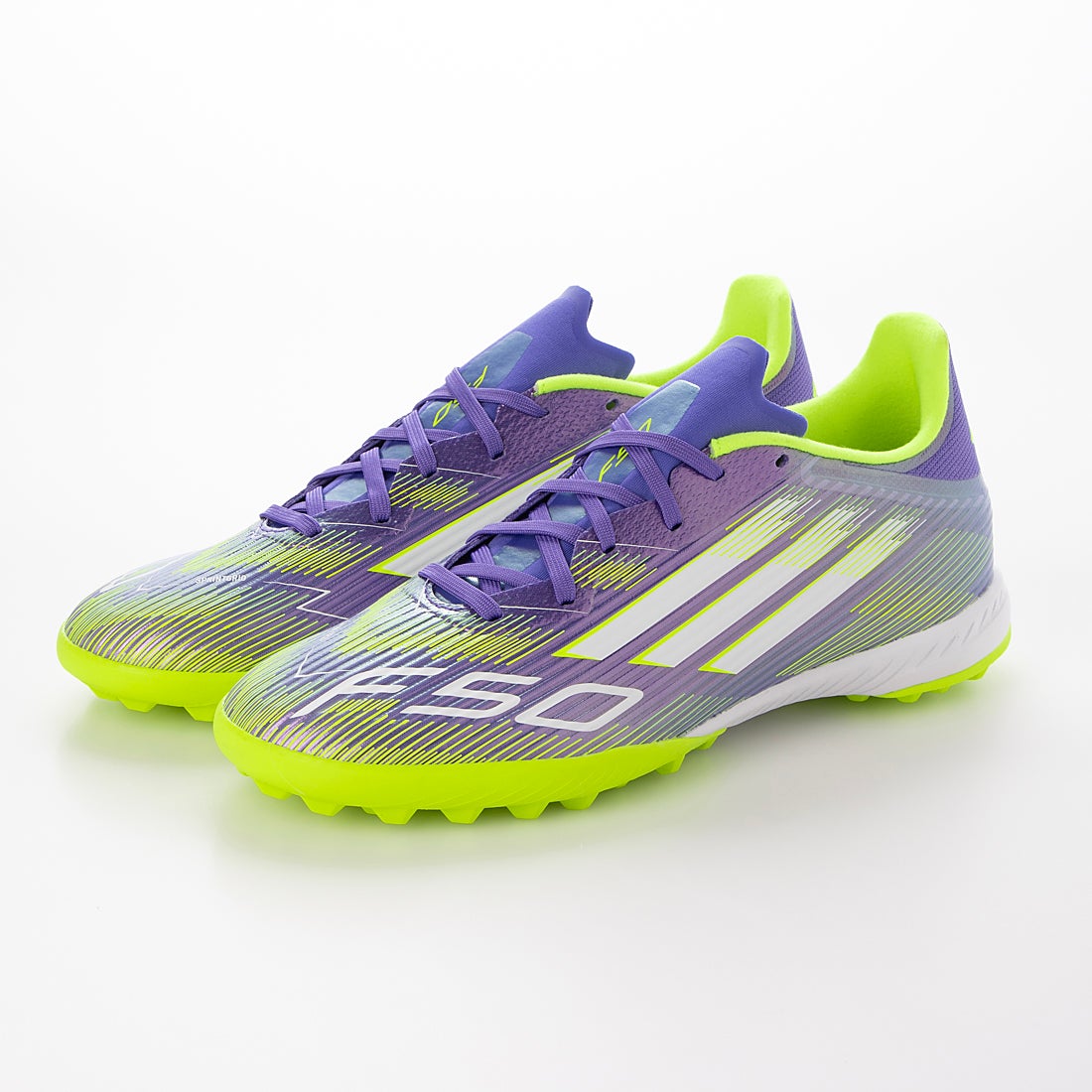 adidas アディダス F50 LEAGUE TF(パープル×ホワイト×イエロー) NIL72