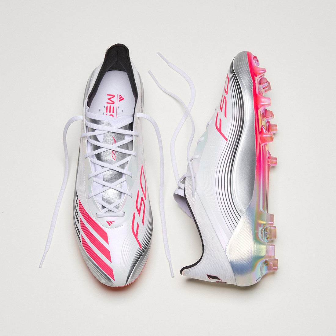 adidas アディダス F50 MESSI ELITE FG(ホワイト×レッド) NQW52 JP5593