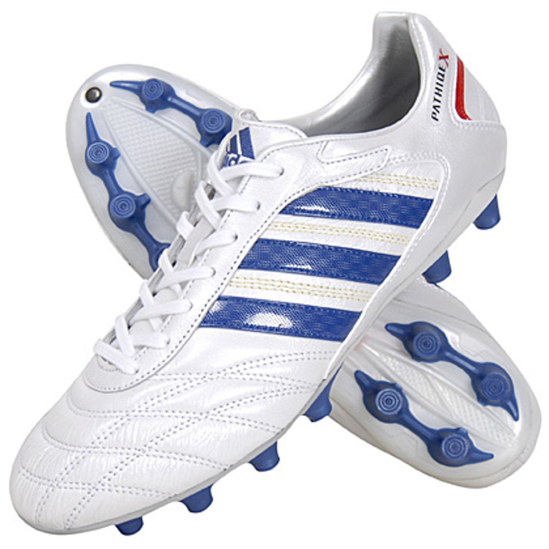 adidas アディダス パティーク X TOP(ホワイト×ブルー) L15035