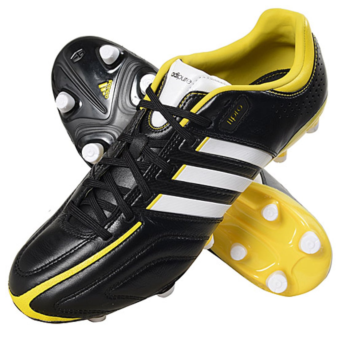 adidas アディダス アディピュア 11プロ TRX FG(ブラック×イエロー