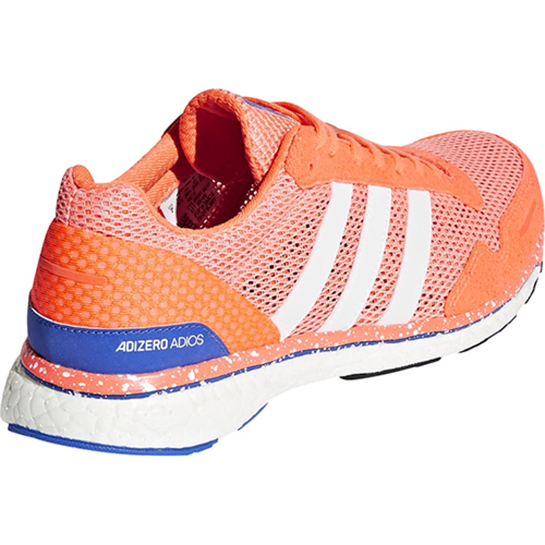 adidas アディダス adiZERO japan BOOST 3 W(オレンジ×ホワイト