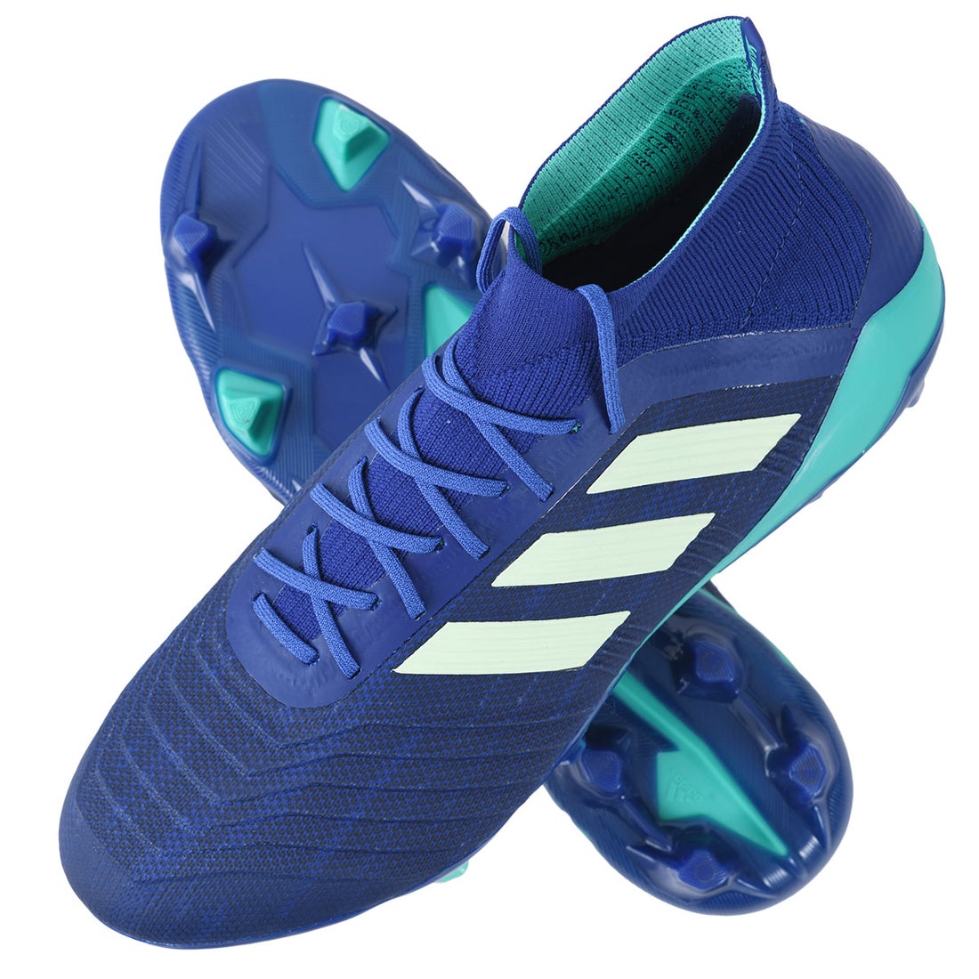 adidas アディダス プレデター 18.1 FG/AG(ネイビー×グリーン) CM7411