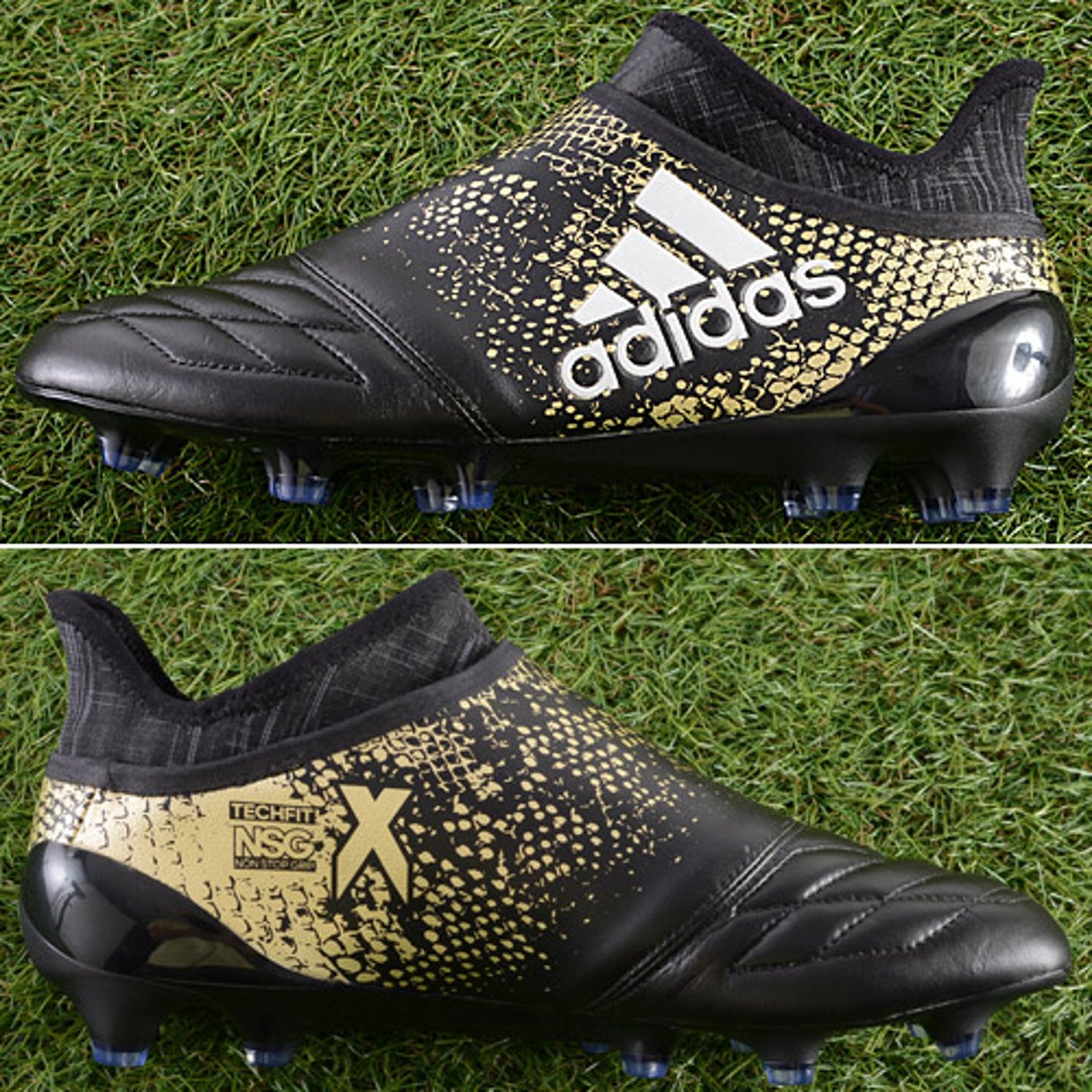 adidas アディダス エックス 16+ ピュアカオス FG/AG LE(ブラック