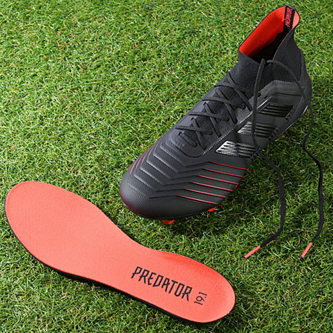 adidas アディダス プレデター 19.1 FG/AG(ブラック) BC0551 コア