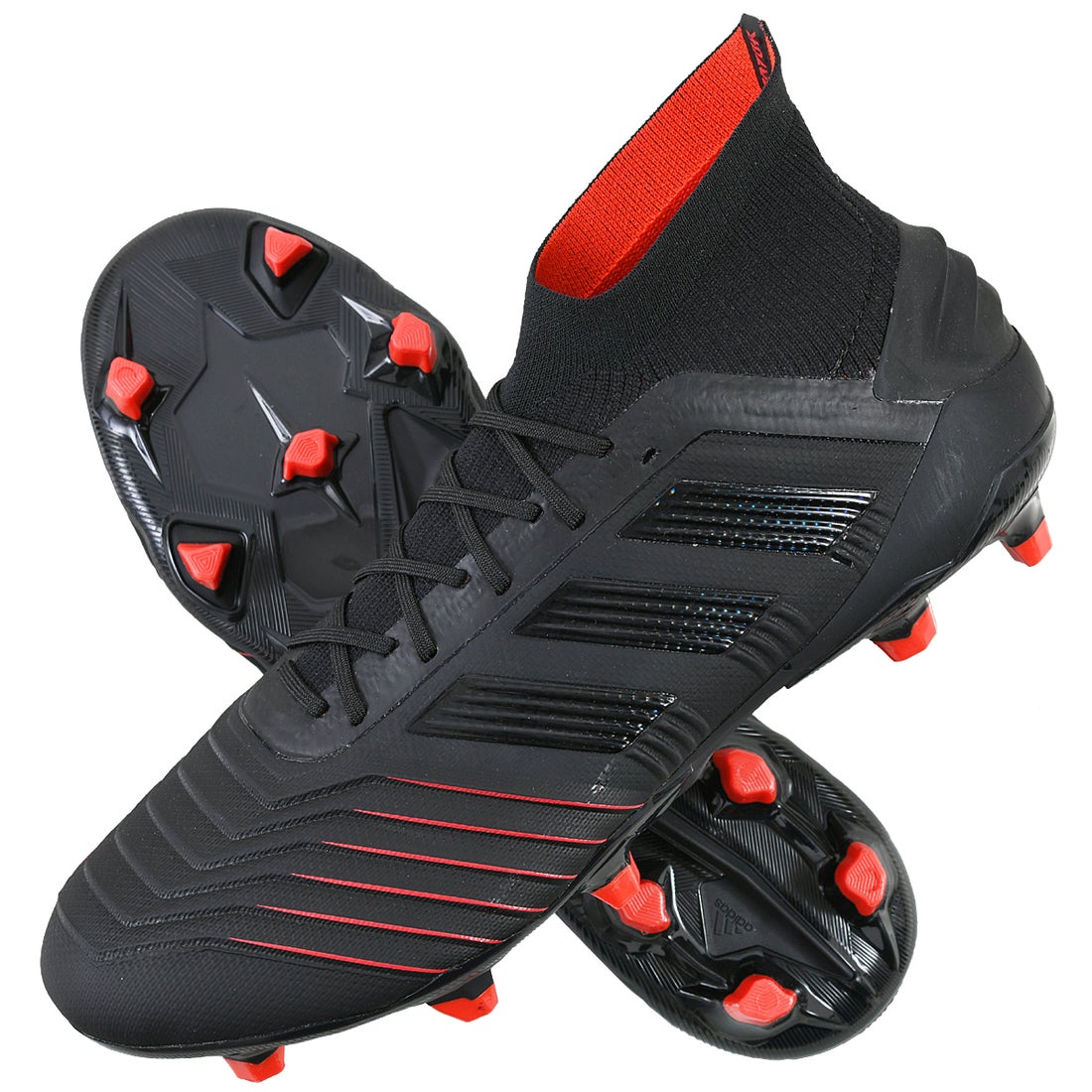 adidas アディダス プレデター 19.1 FG/AG(ブラック) BC0551 コア