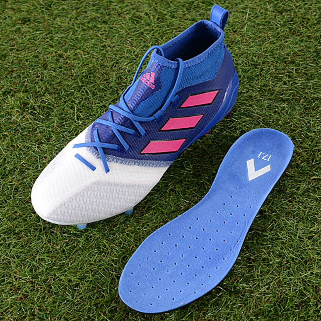 adidas アディダス エース 17.1 プライムニット FG/AG(ブルー×ホワイト