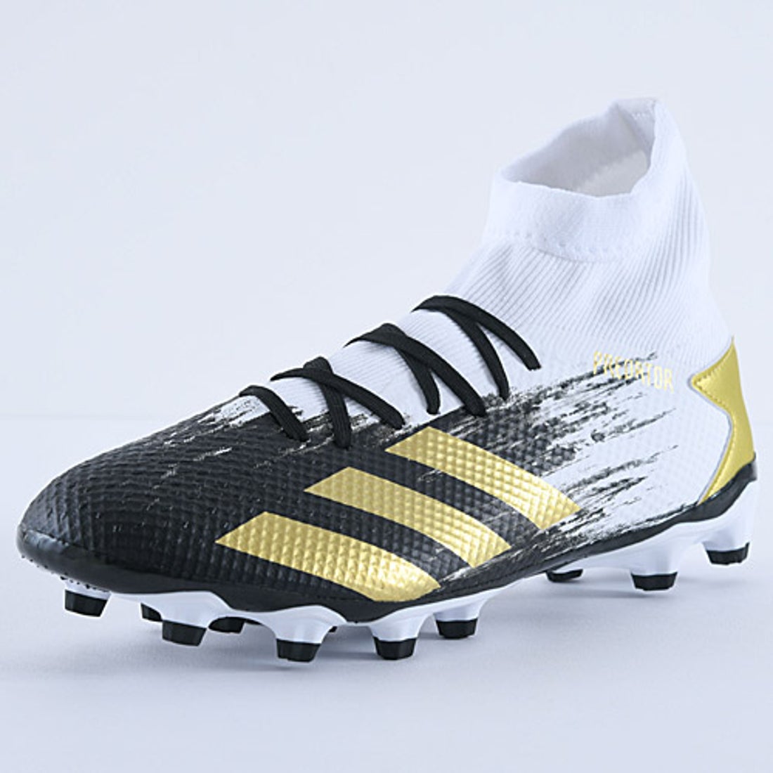 adidas アディダス プレデター 20.3 HG/AG(ホワイト×ゴールド) FW9188