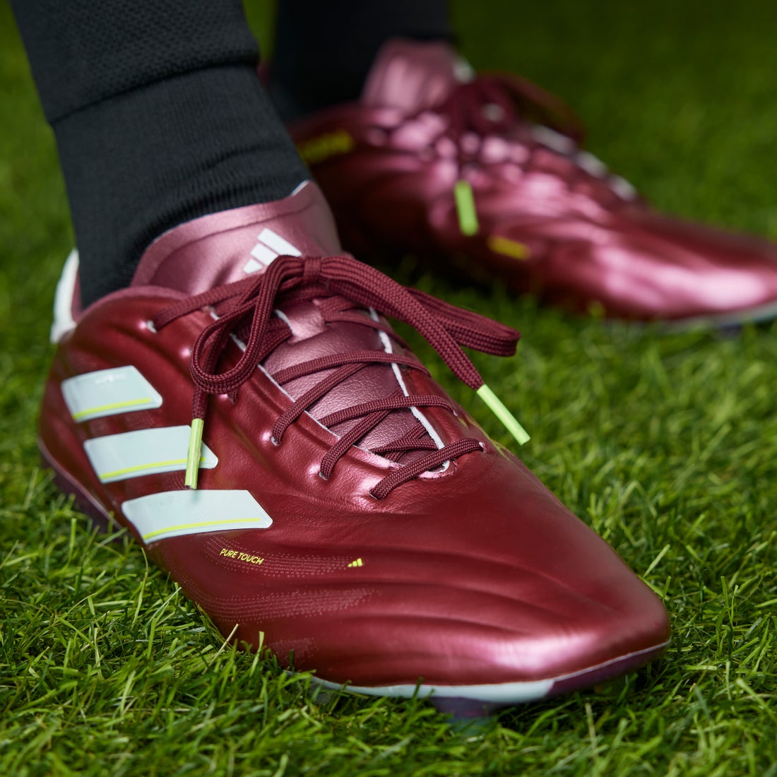 adidas アディダス コパピュア2 ELITE FG(シャドーレッド×ホワイト