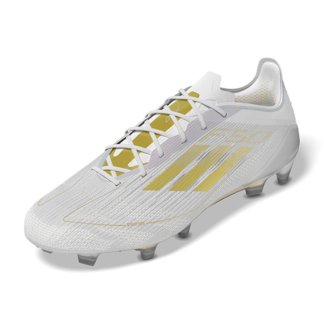 adidas アディダス F50 ELITE FG(ホワイト×ゴールド) NJR96 IE3186