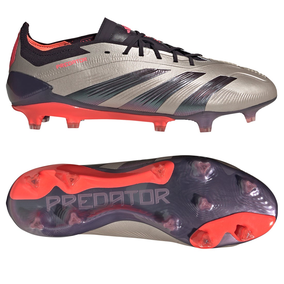 adidas アディダス プレデター ELITE FG(ゴールド×ブラック×グレー