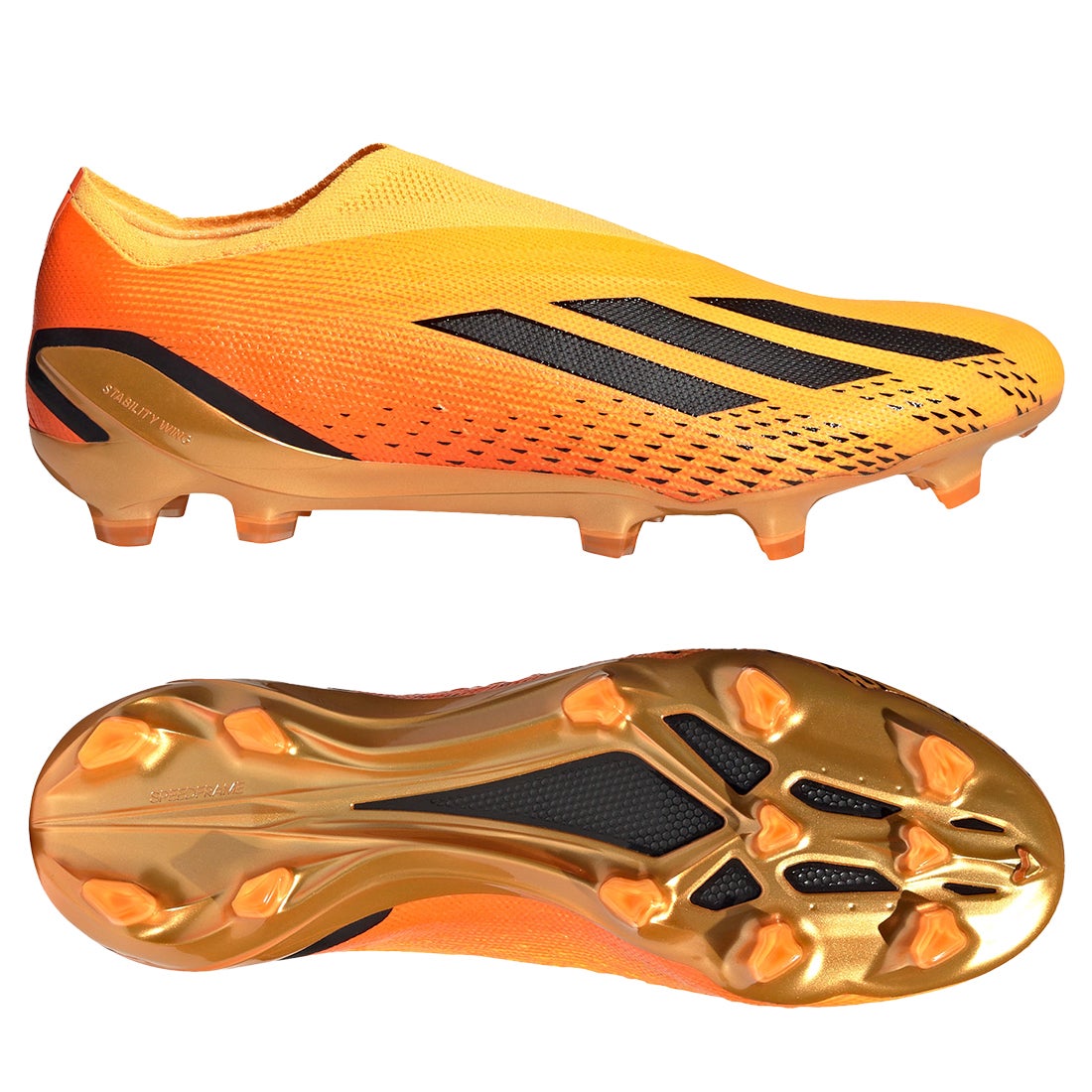 adidas アディダス エックススピードポータル+ FG(オレンジ×ブラック