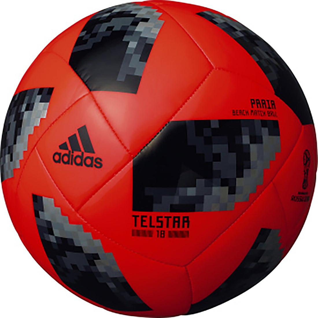 adidas アディダス テルスター18 プライヤ 5号球(レッド×ブラック