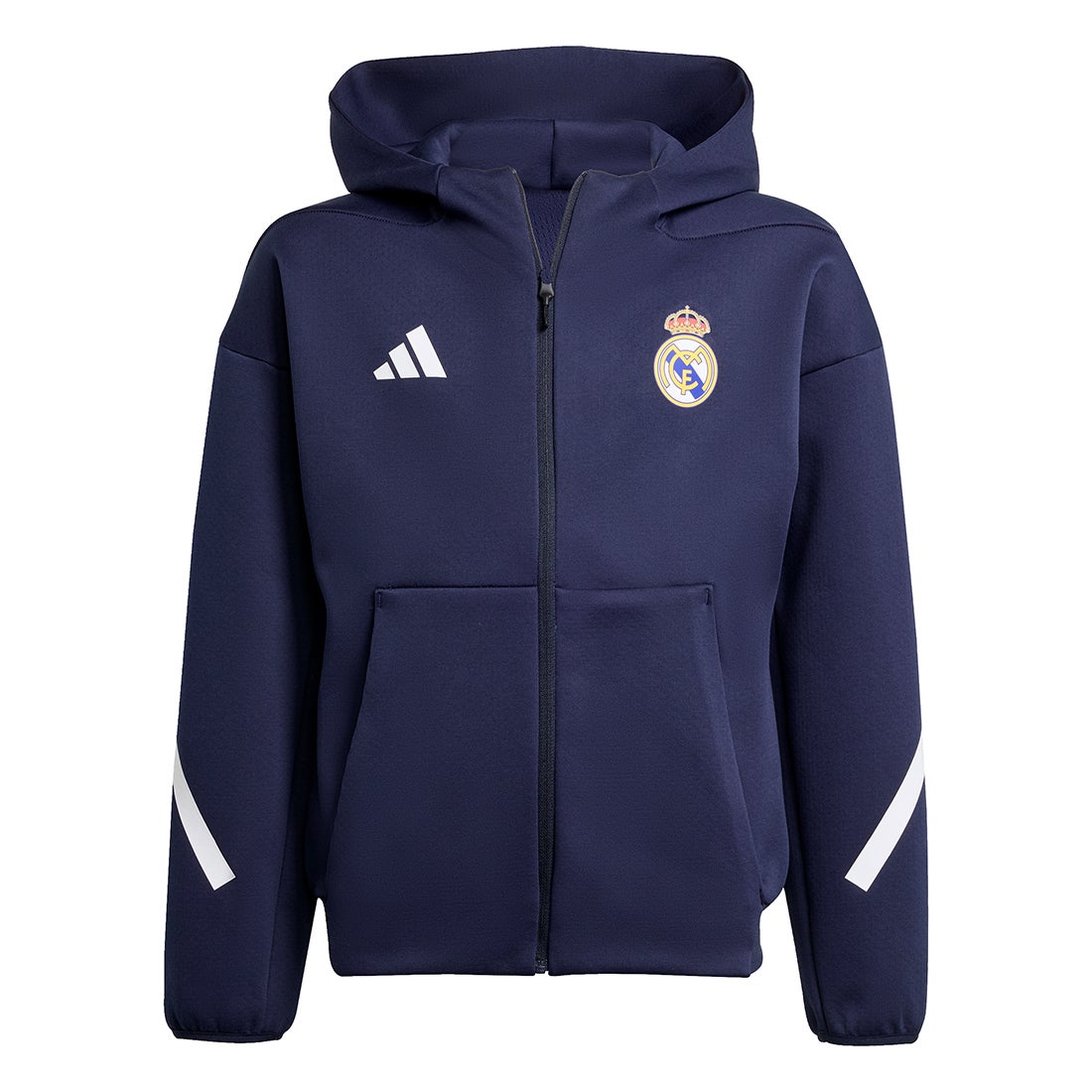 adidas レアルマドリード 25/26 アンセムジャケット ジュニア(ネイビー