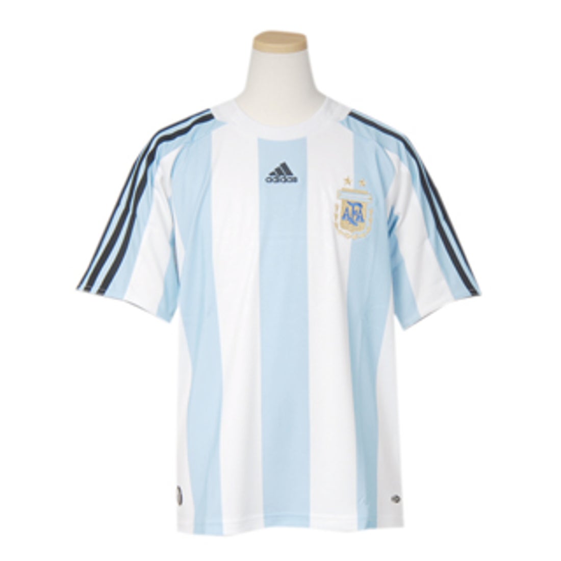 adidas アルゼンチン代表 08/09 ユニフォーム ホーム 半袖 ジュニア