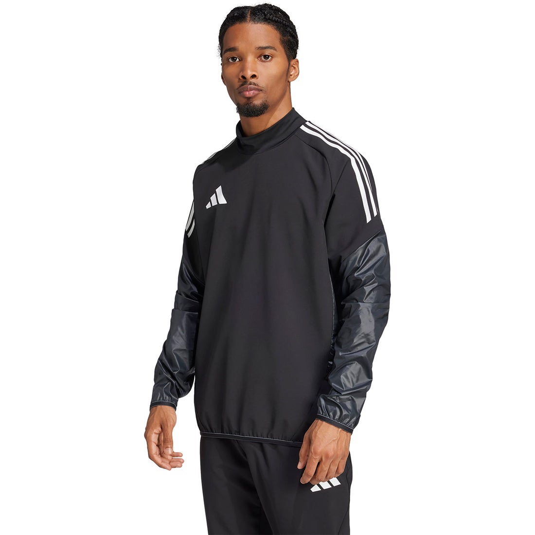 adidas アディダス ピステトップ&ピステパンツ(ブラック×ブラック
