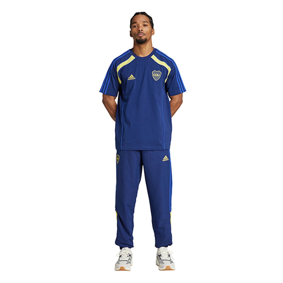adidas ボカ・ジュニアーズ URBANPURIST Tシャツ(ブルー) KPX30 IN6057