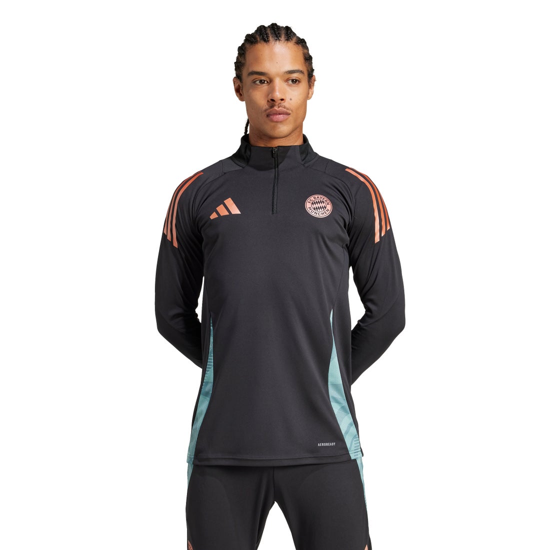 adidas バイエルンミュンヘン 24/25 トレーニングトップ(ブラック