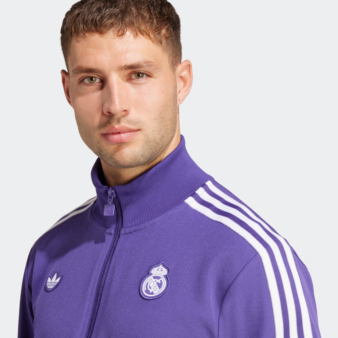 adidas レアルマドリード TERRACE ICON トラックトップ(パープル