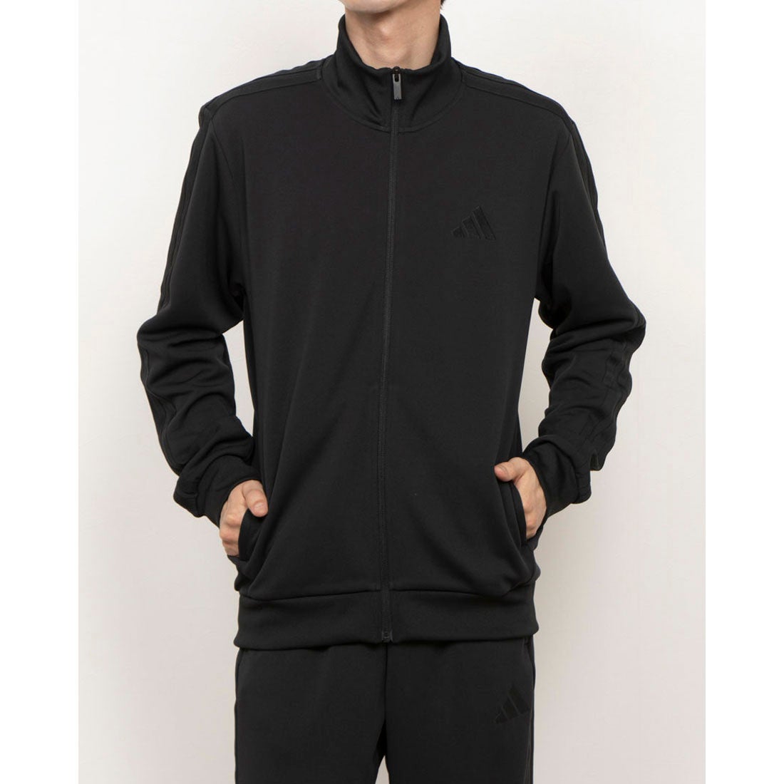 アディダス adidas メンズ 長袖ジャージジャケット M MH 3S トラック