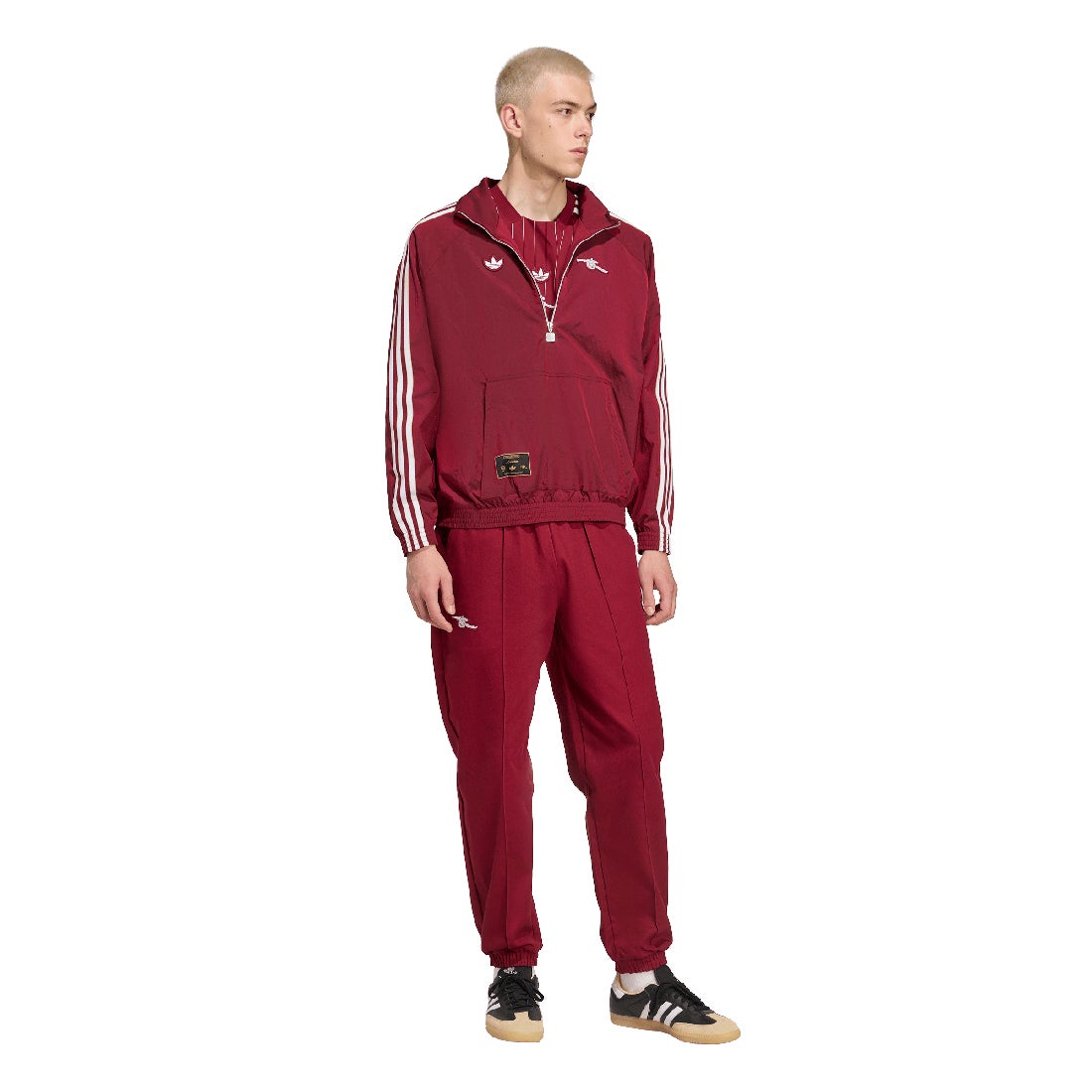 adidas アーセナル 25/26 TERRACE ICON ハーフジップ ジャケット