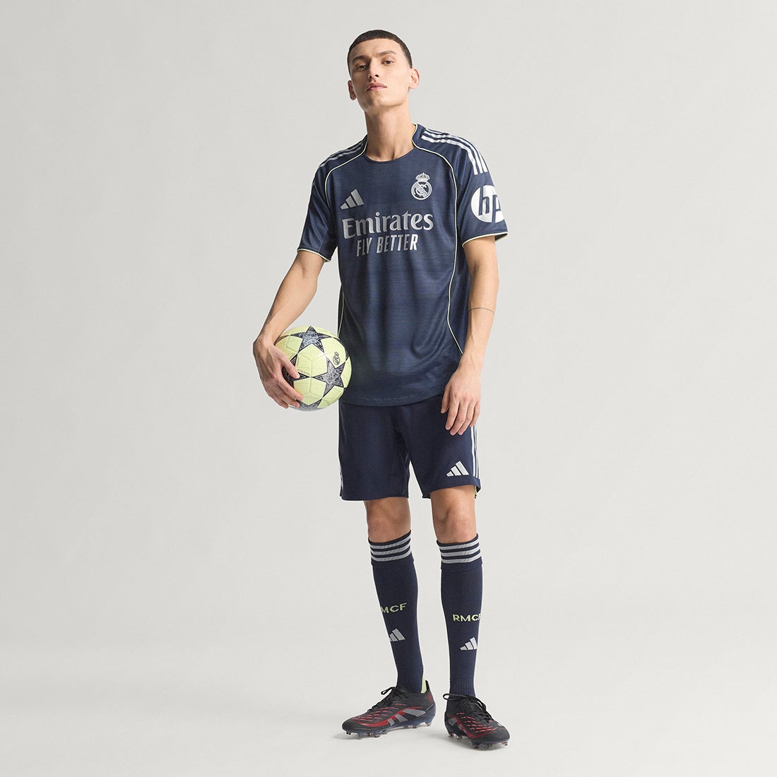 adidas レアルマドリード 25/26 ユニフォーム アウェイ 半袖