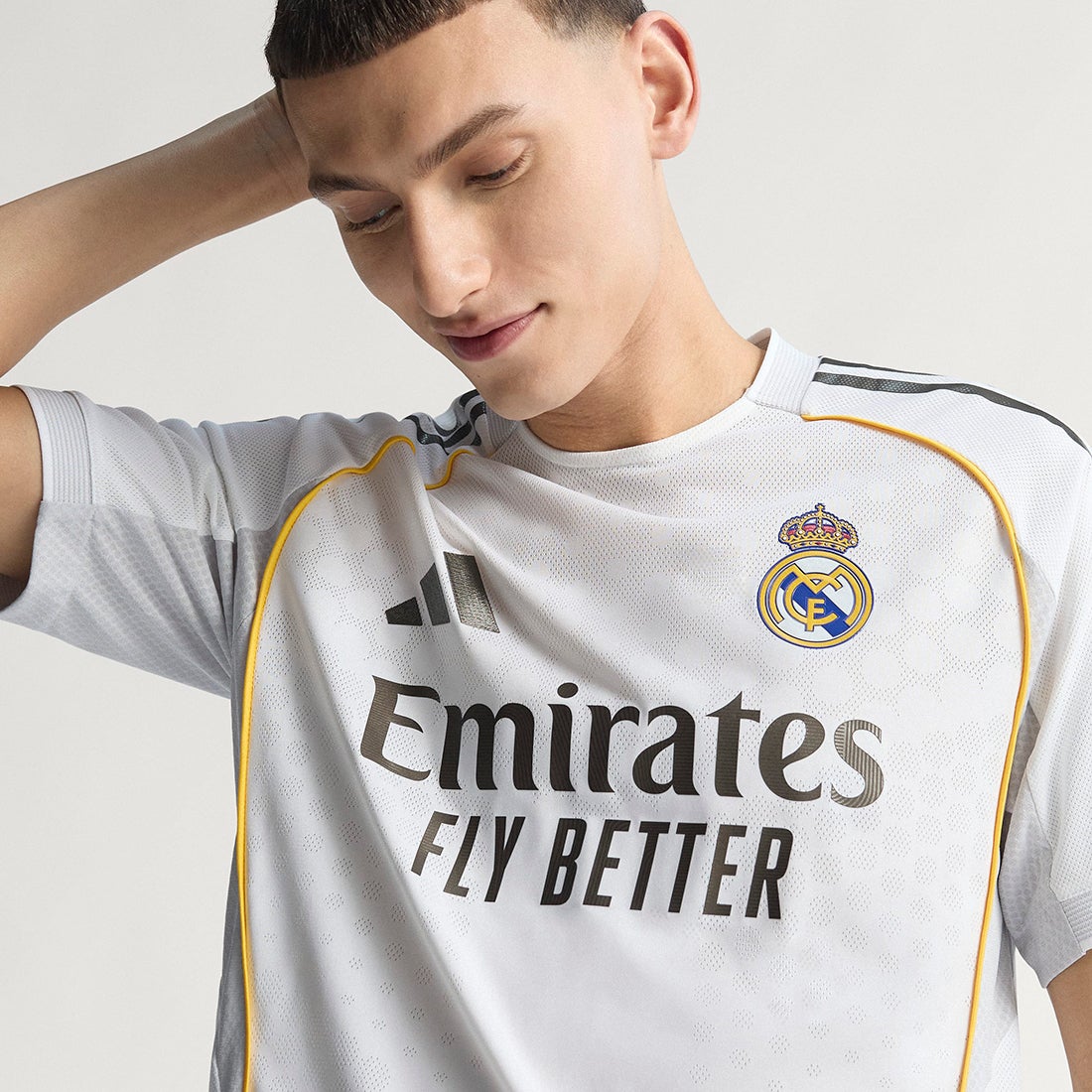 adidas レアルマドリード 25/26 ユニフォーム ホーム 半袖