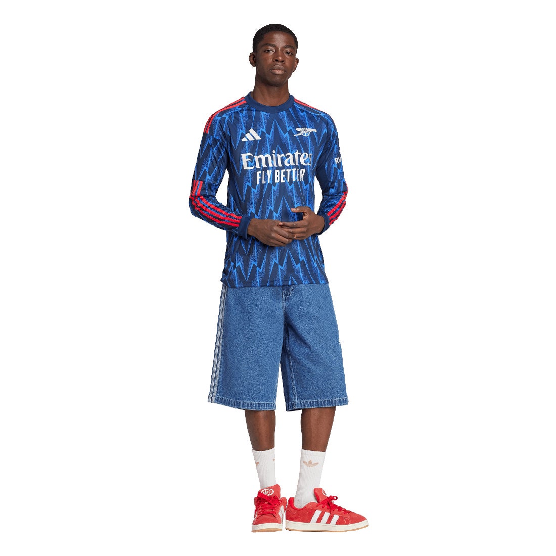 adidas アーセナル 25/26 ユニフォーム アウェイ 長袖 レプリカ KSJ45