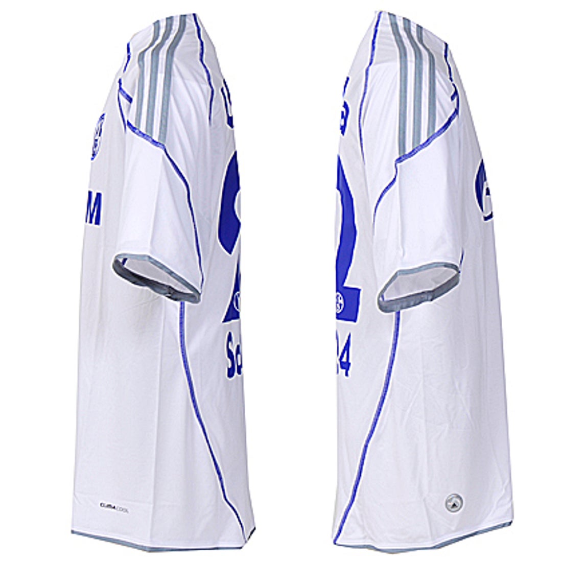 adidas シャルケ04 10/11 ユニフォーム サード 半袖 #22.内田篤人