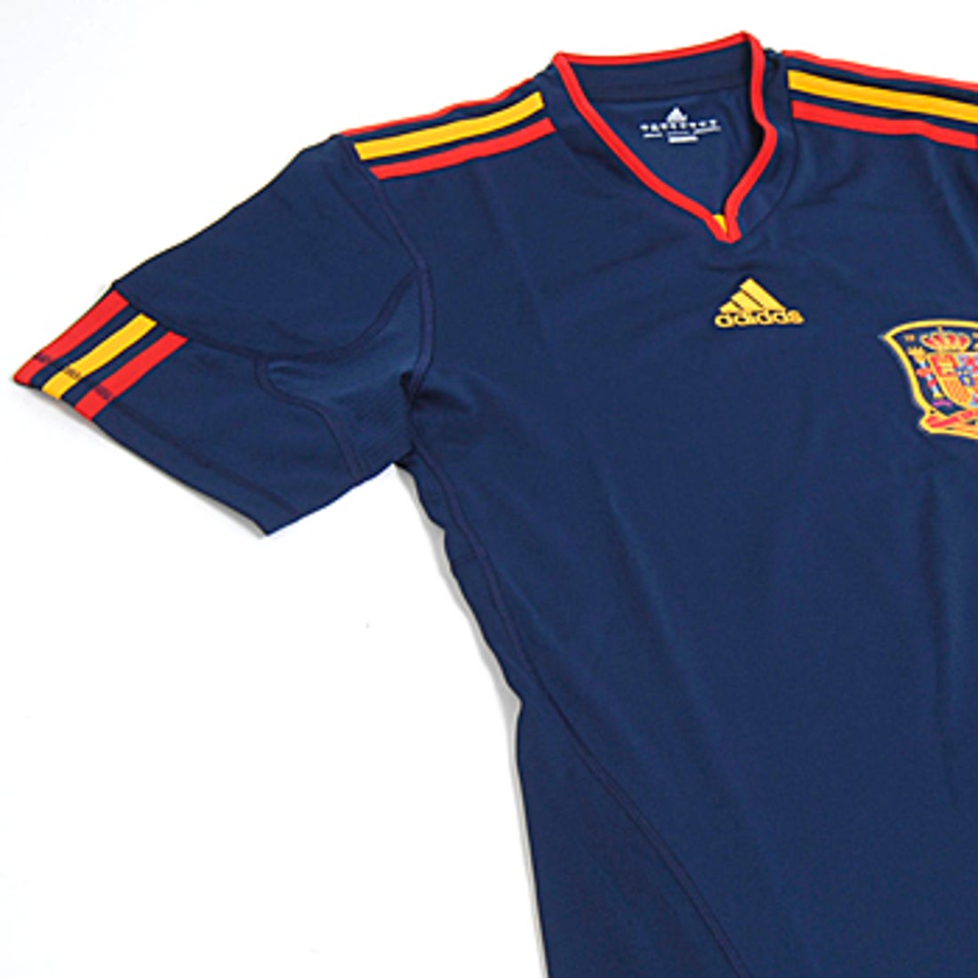 adidas スペイン代表 2010 アウェイ レプリカ半袖ジャージー JJ776