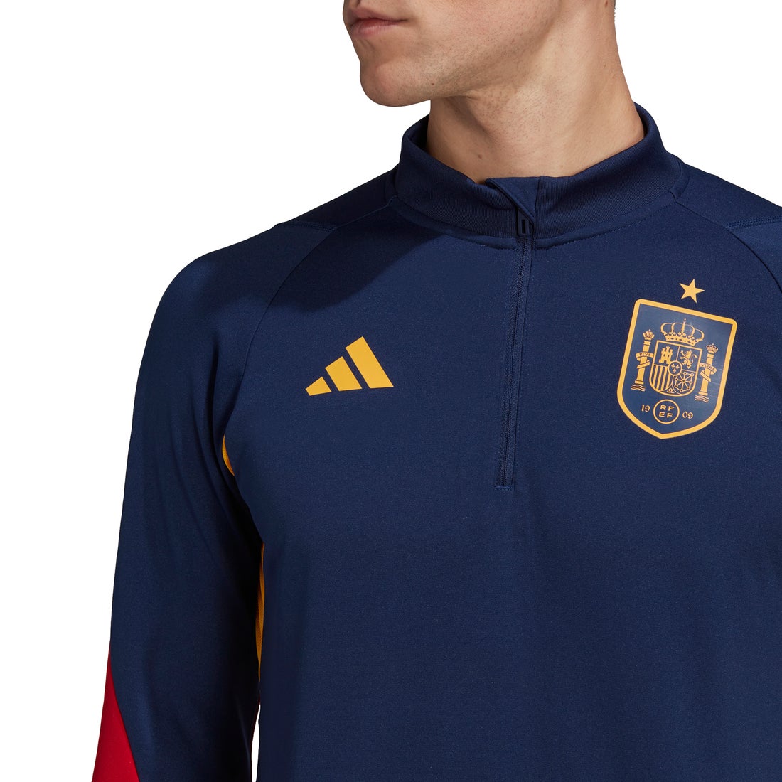 adidas スペイン代表 2022 トレーニングトップ(ネイビー) ZJ818 HE8829