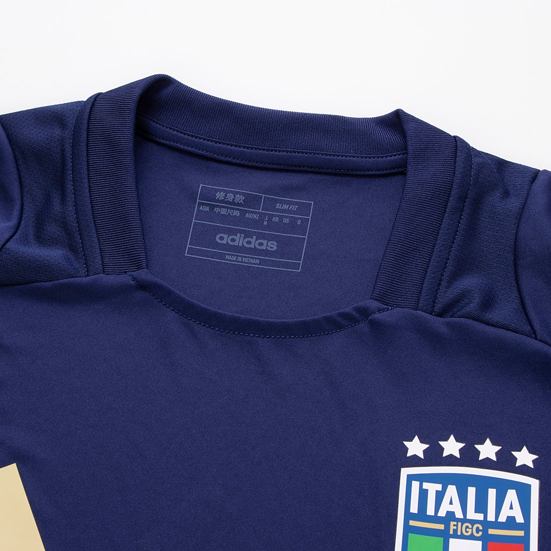 イタリア代表 ハーフジップトレーニングジャケット 支給品 タグ付