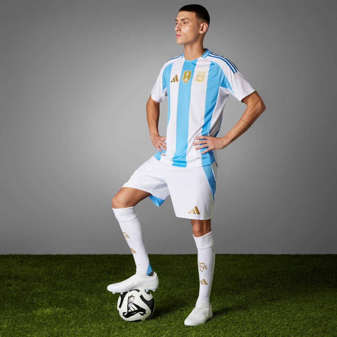 adidas アルゼンチン代表 2024 ユニフォーム ホーム 半袖