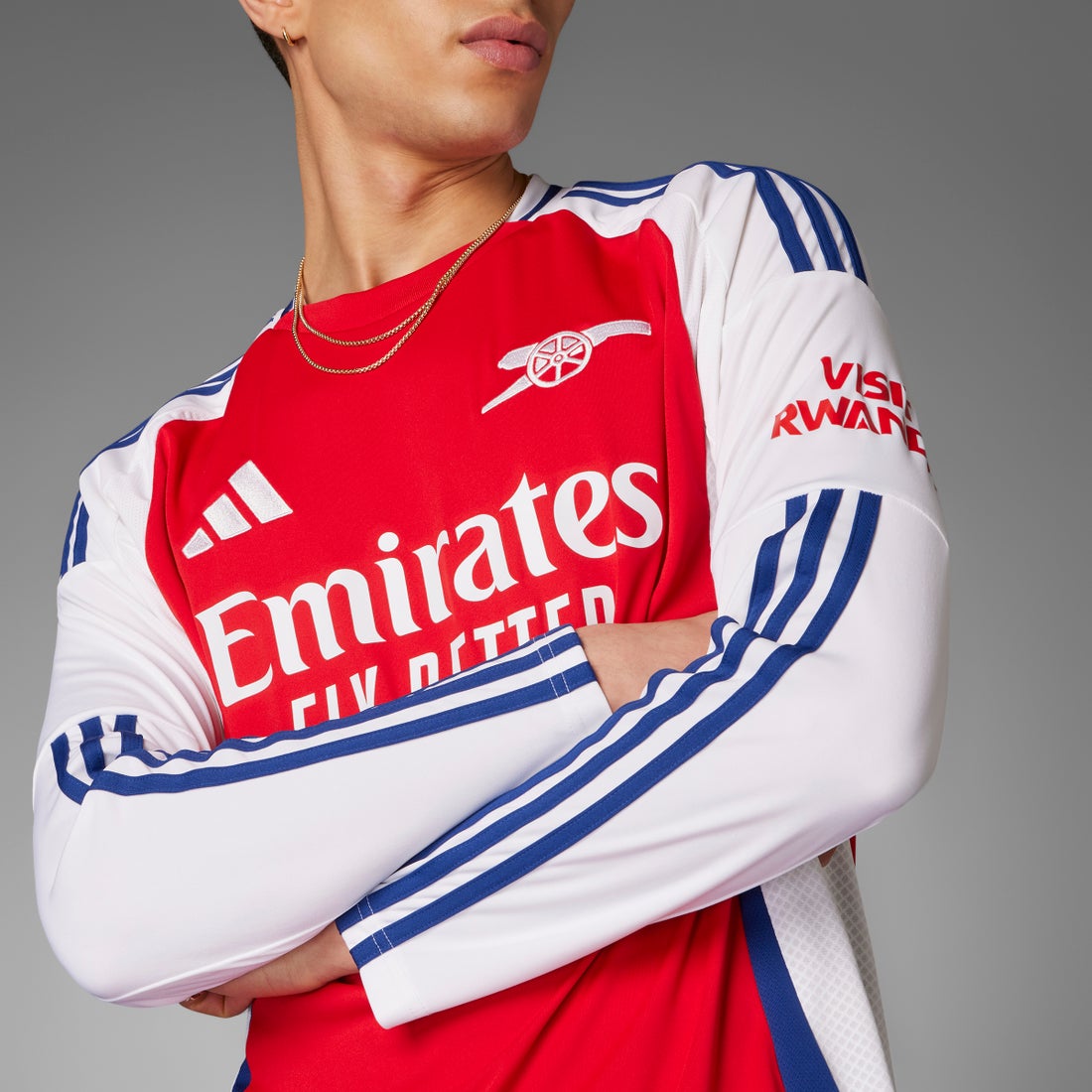 adidas アーセナル 24/25 ユニフォーム ホーム 長袖 レプリカ JNL77