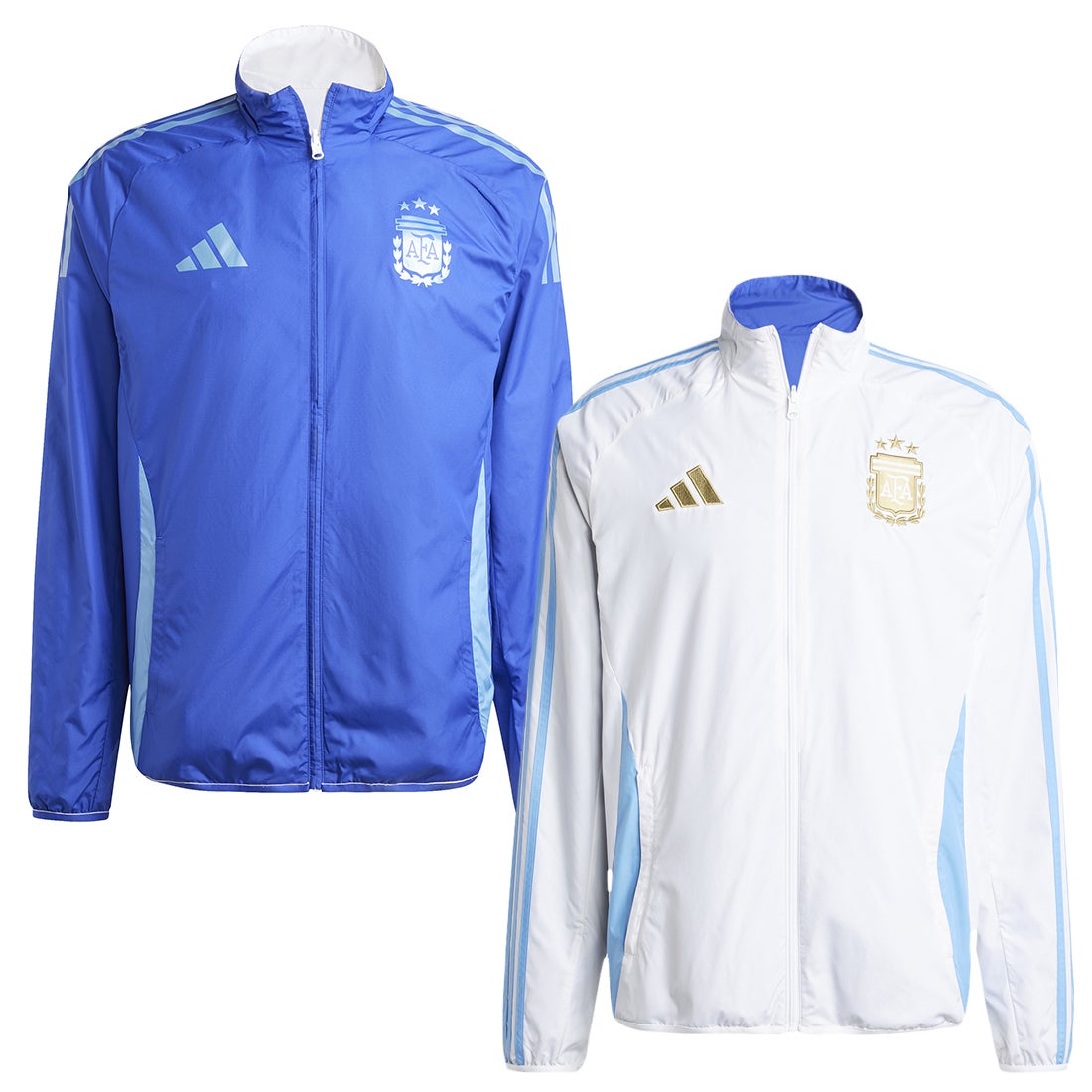 S*e様 未使用 adidas アルゼンチン代表 アンセムジャケット フルスポン