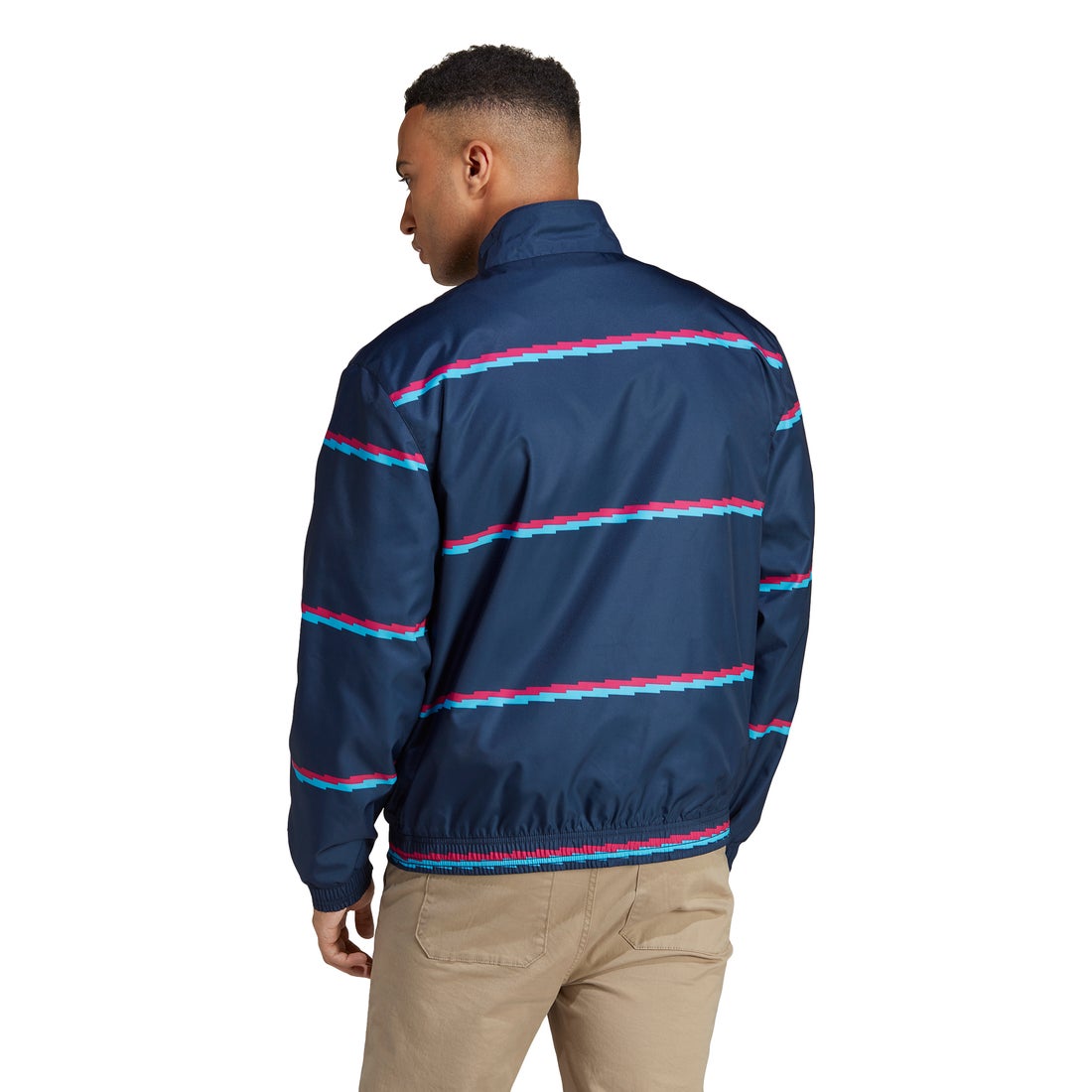 adidas アーセナル 22/23 アンセムジャケット(ブルー×ネイビー) MLF30