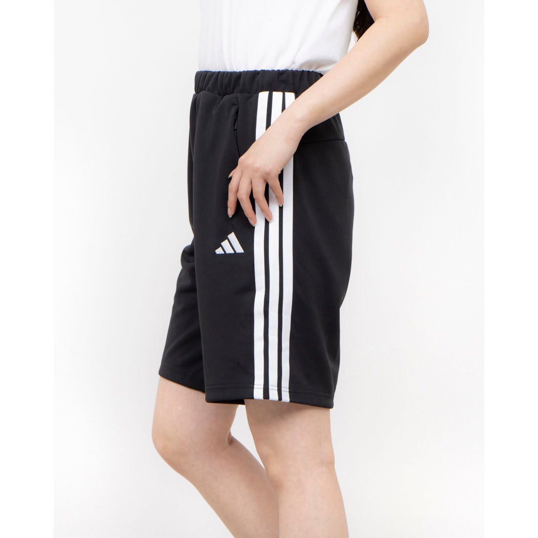 アディダス adidas レディース ジャージハーフパンツ W MH 3S ハーフ