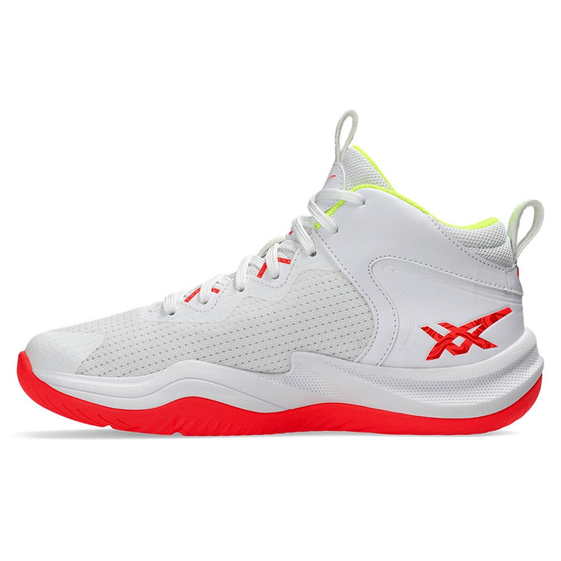 ASICS アシックス NOVA SURGE 3 GS （ホワイト/サンライズレッド
