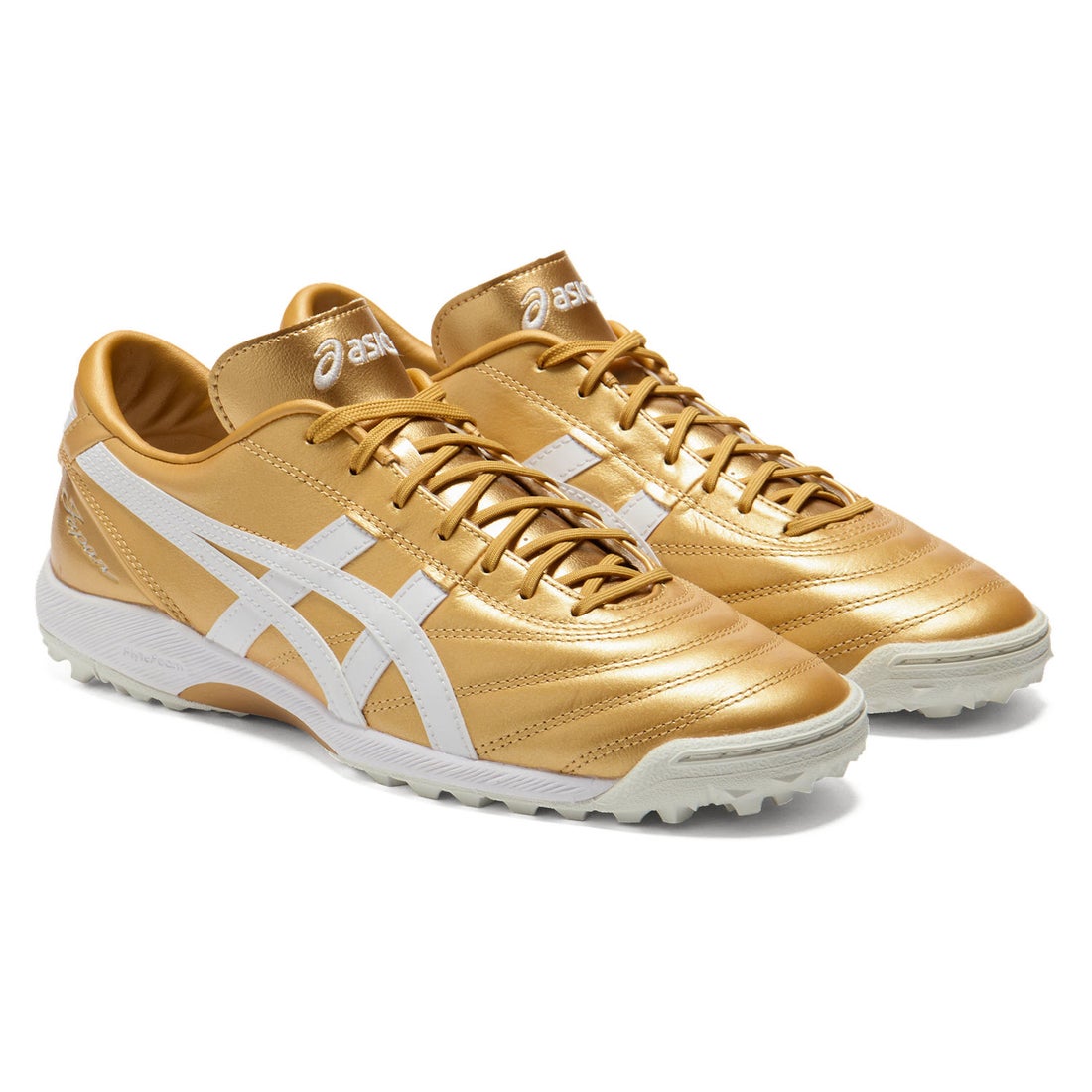 ASICS アシックス C3 FF TF(ゴールド×ホワイト) 1113A032 200 サッカー