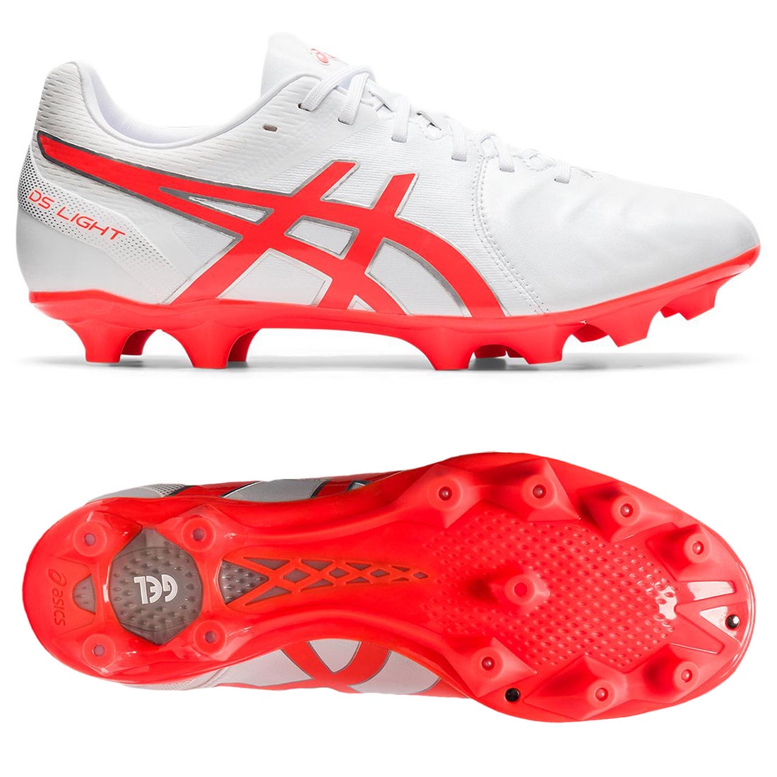 ASICS アシックス DS LIGHT WD(ホワイト×レッド) 1103A017 103