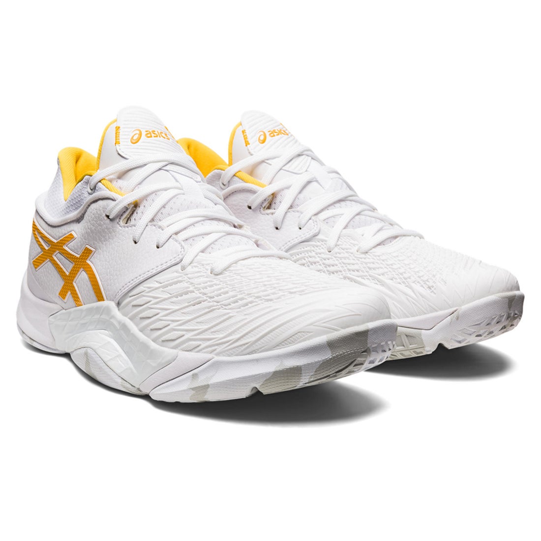 ASICS アシックス UNPRE ARS LOW(ホワイト×サフラン) 1063A056 100