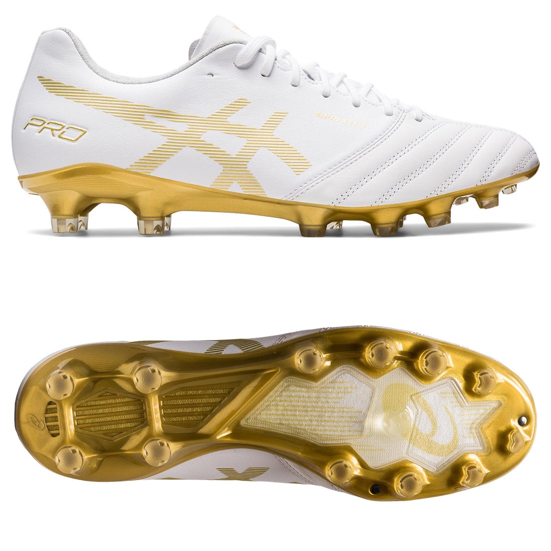 ASICS アシックス DS LIGHT X-FLY PRO(ホワイト×ゴールド) 1101A025