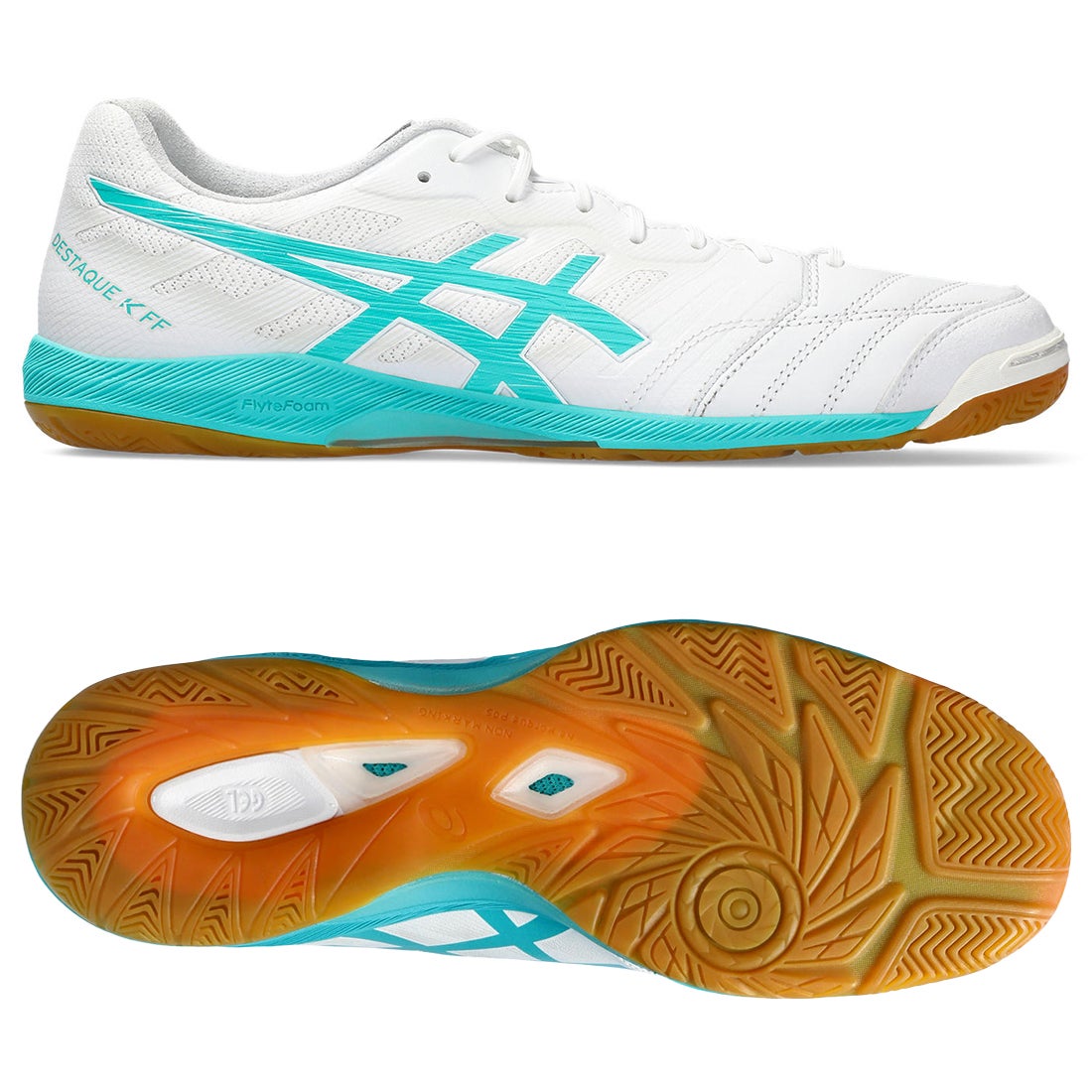 ASICS アシックス デスタッキ K FF(ホワイト×ブルー) 1111A217 101