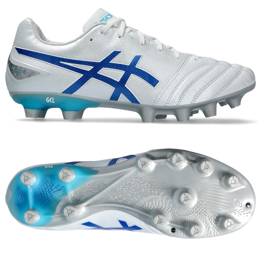 ASICS アシックス DS LIGHT PRO ワイド(ホワイト×ブルー) 1103A110 100