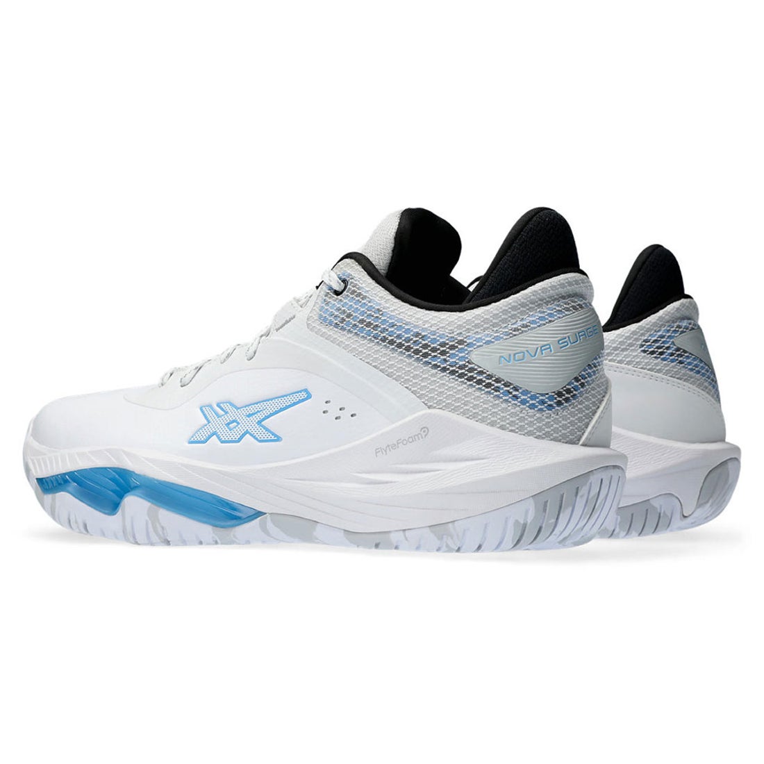 ASICS アシックス NOVA SURGE LOW （ホワイト/ウォータースケープ