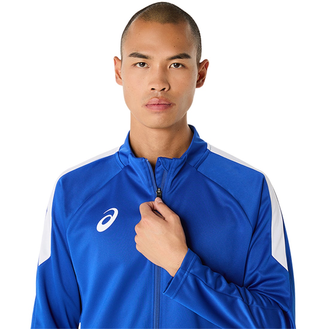 ASICS アシックス トレーニングスリムジャケット(ブルー) 2101A315 401