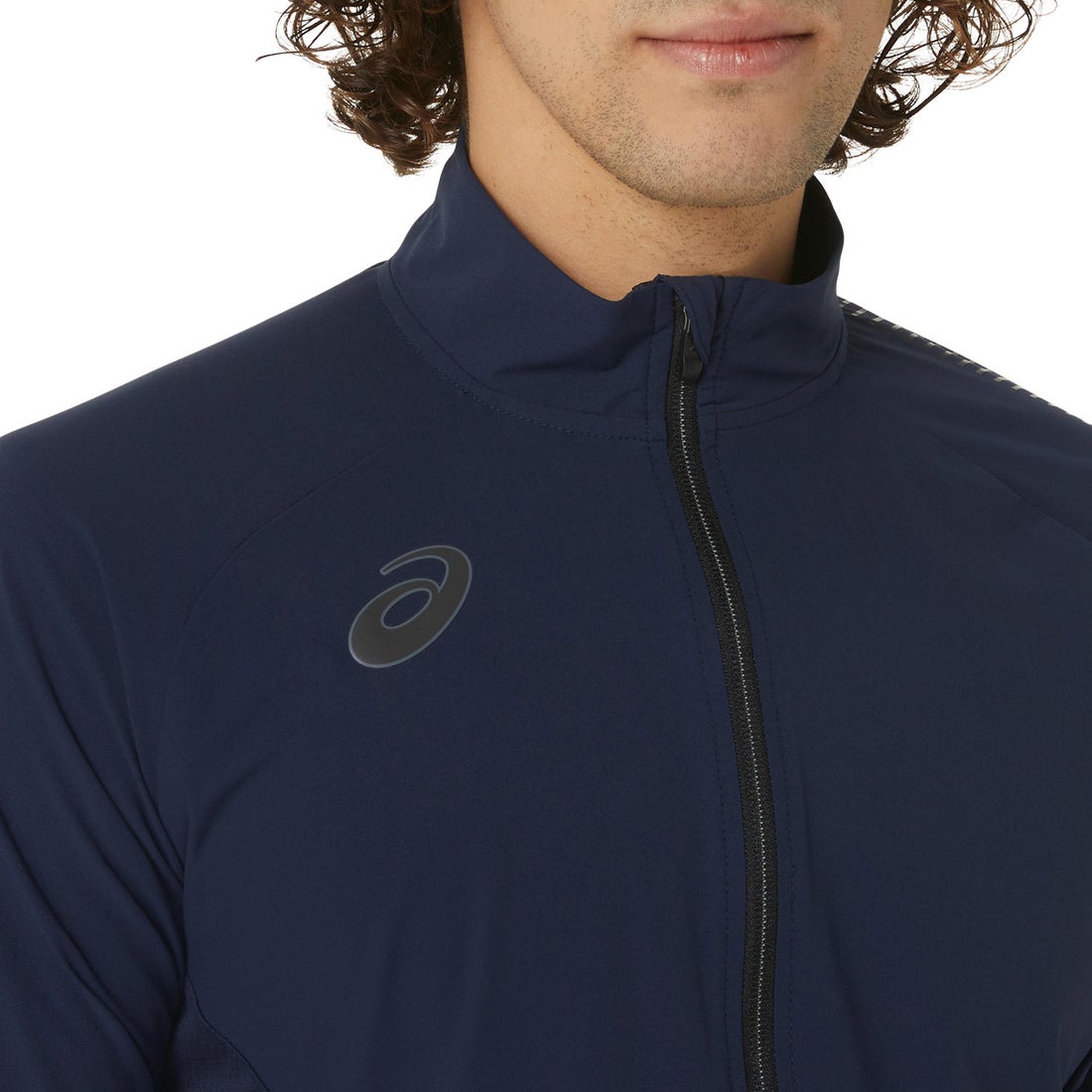 ASICS アシックス ウーブントラックジャケット(ネイビー) 2101A211 405