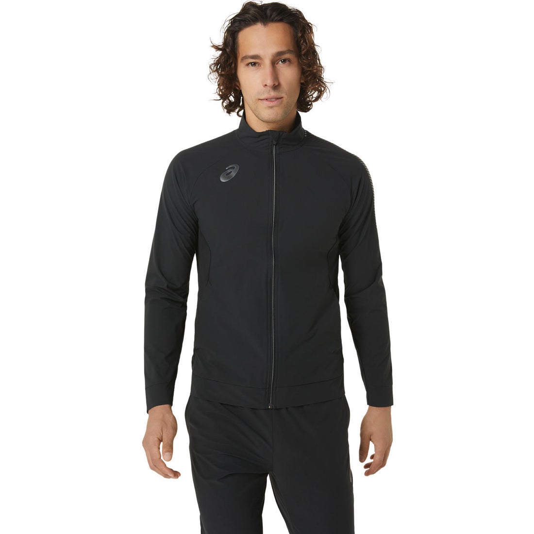 ASICS アシックス ウーブントラックジャケット(ブラック) 2101A211 001
